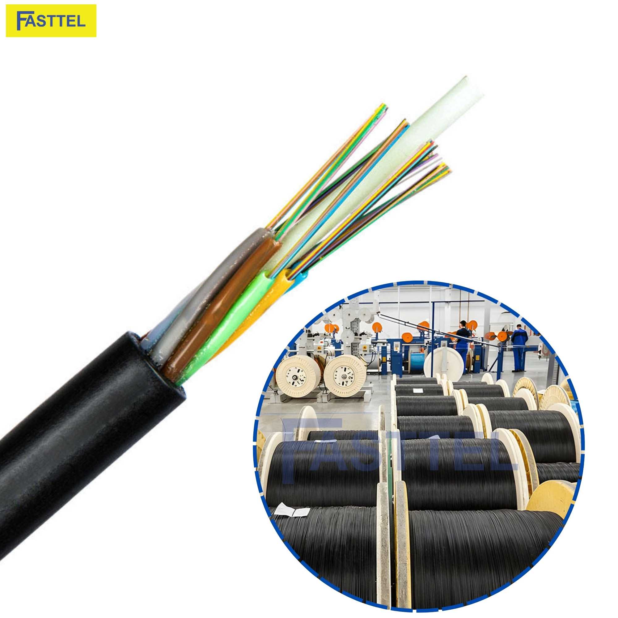 Cáp Quang Luồn Cống 168FO Phi Kim