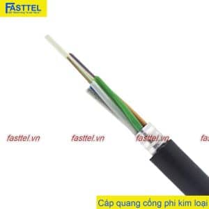 Cáp Quang Luồn Cống 4FO Kim Loại