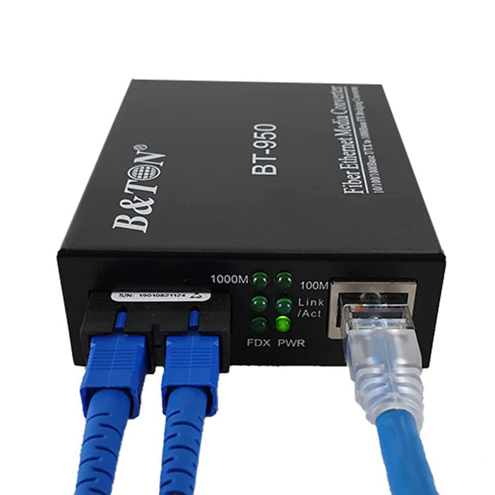 Bộ chuyển đổi quang điện 2 sợi quang SM