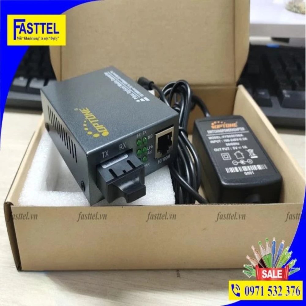 Converter quang 2 sợi OPTONE 1100S25 1310nm