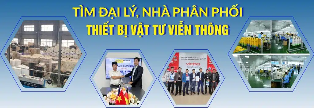 Đại lý phân phối thiết bị vật tư viễn thông