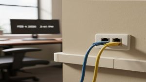 cổng mạng lan rj45 âm tường