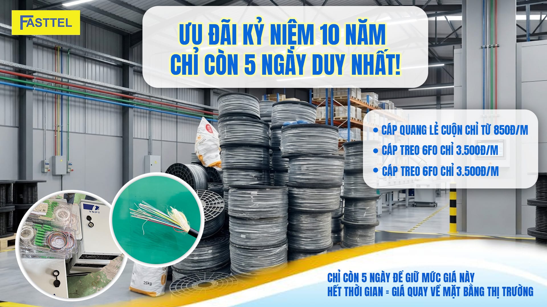 fasttel kho cáp quang 