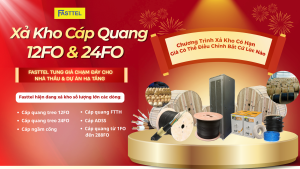 Xả Kho Cáp Quang 12FO & 24FO Giá Chỉ Từ 5.000đ/m