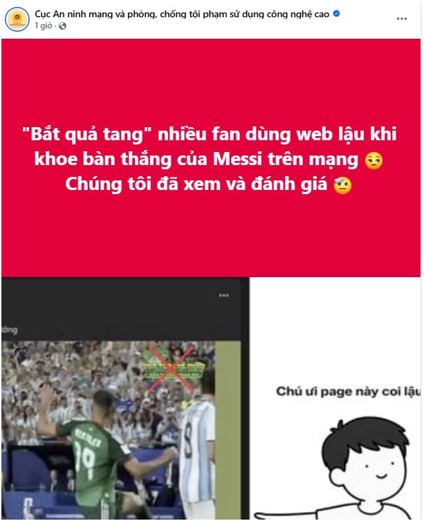 cục an ninh mạng cảnh báo