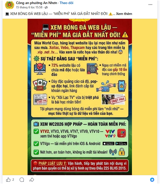 cục an ninh mạng cảnh báo