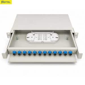 ODF indoor lắp rack khay trượt 12FO