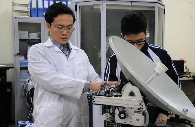 Hệ thống trong phòng thí nghiệm. Ảnh: vnu.edu.vn