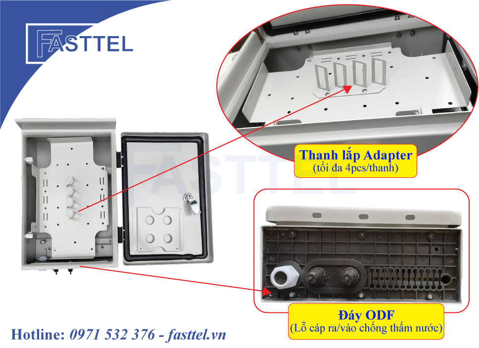 Vỏ ODF 16FO outdoor