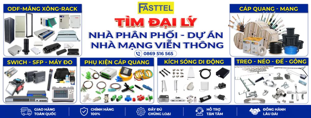 Danh mục sản phẩm của Vật tư Viễn thông - Fasttel
