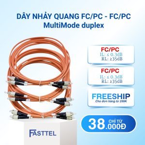 Dây nhảy quang FC/PC - FC/PC Multimode OM2