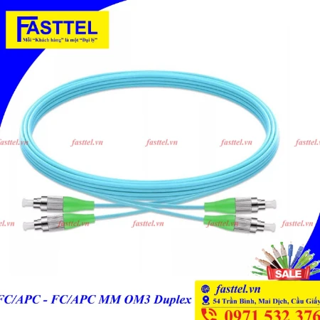 Dây nhảy quang FC/APC - FC/APC Multimode OM3