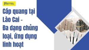 Cáp quang tại Lào Cai – Đa dạng chủng loại, ứng dụng linh hoạt
