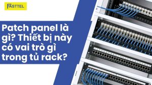 Patch panel là gì? Thiết bị này có vai trò gì trong tủ rack?