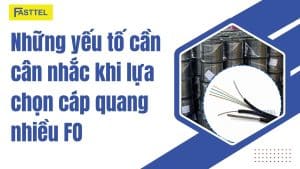 Những yếu tố cần cân nhắc khi lựa chọn cáp quang nhiều FO